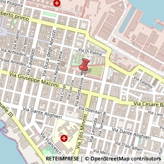 Mappa Via Principe Amedeo, 229, 74121 Taranto, Taranto (Puglia)