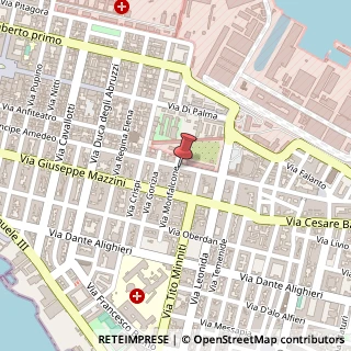 Mappa Via Principe Amedeo, 308, 74121 Taranto, Taranto (Puglia)