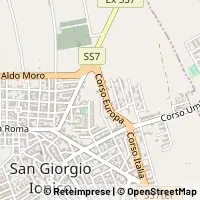 Mapa San Giorgio Ionico