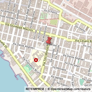 Mappa Via Tito Minniti, 42, 74121 Taranto, Taranto (Puglia)