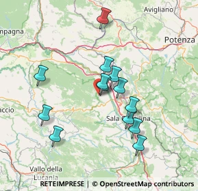 Mappa Via Noce, 84037 Sant'Arsenio SA, Italia (13.69231)