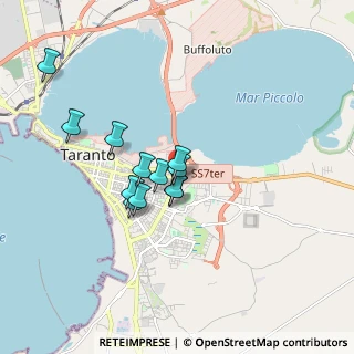 Mappa Via Cesare Battisti, 74100 Taranto TA, Italia (1.49083)