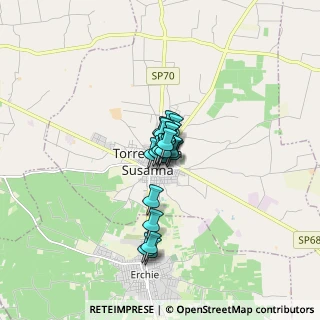 Mappa Via Leanza, 72028 Torre Santa Susanna BR, Italia (0.886)