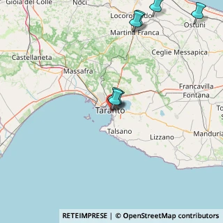 Mappa Via Bruno Francesco, 74123 Taranto TA, Italia (42.54563)