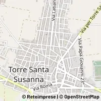 Kort Torre Santa Susanna