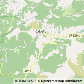 Mappa Calvello