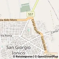 Map San Giorgio Ionico