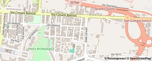 Mappa Taranto