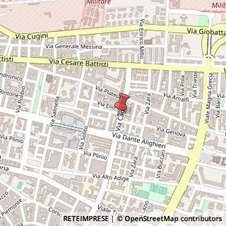 Mappa Via Cagliari, 86, 74121 Taranto, Taranto (Puglia)