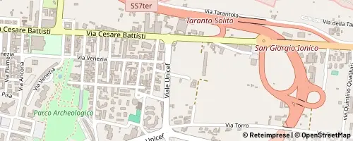 Mappa Tarento