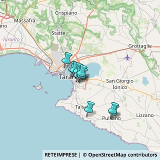 Mappa Via Bari, 74121 Taranto TA, Italia (4.04273)