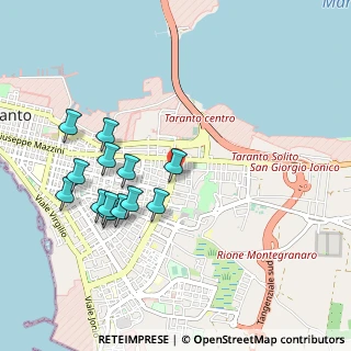 Mappa Via Bari, 74121 Taranto TA, Italia (1.04846)