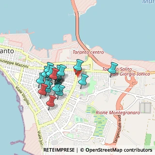 Mappa Via Bari, 74121 Taranto TA, Italia (0.848)