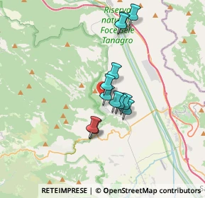 Mappa Via Secchio, 84037 Sant'Arsenio SA, Italia (2.83333)