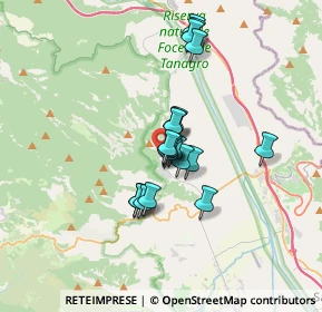 Mappa Via Secchio, 84037 Sant'Arsenio SA, Italia (2.693)