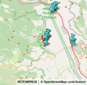 Mappa Via Secchio, 84037 Sant'Arsenio SA, Italia (3.26667)