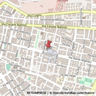 Mappa Piazza Dante, 28, 74123 Taranto, Taranto (Puglia)