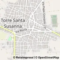 Kort Torre Santa Susanna