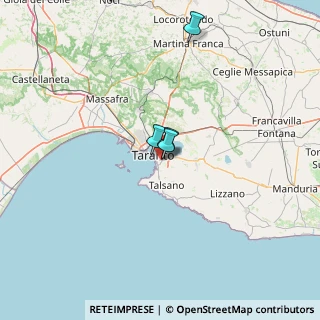 Mappa Via Alto Adige, 74121 Taranto TA, Italia (32.85)