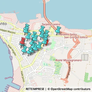 Mappa Via Monsignore Blandamura, 74121 Taranto TA, Italia (0.788)