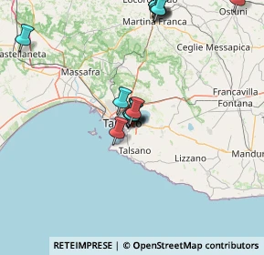 Mappa Via Monsignore Blandamura, 74121 Taranto TA, Italia (17.05067)