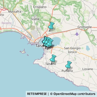 Mappa Via Monsignore Blandamura, 74121 Taranto TA, Italia (3.01833)