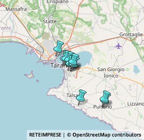 Mappa Via Monsignore Blandamura, 74121 Taranto TA, Italia (3.97545)