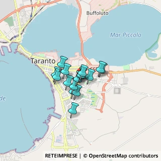 Mappa Via Giustino Fortunato, 74121 Taranto TA, Italia (0.96938)
