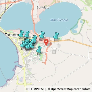 Mappa Via A. Torro, 74121 Taranto TA, Italia (1.84333)