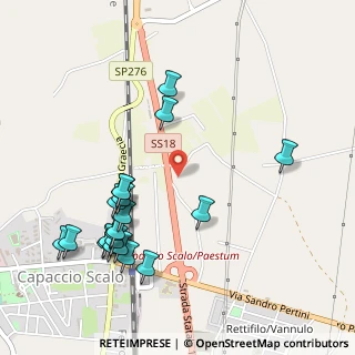 Mappa S. S. 18 Loc. Filette Km. 91, 84047 Capaccio SA, Italia (0.622)