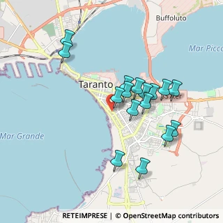 Mappa Via Generale P. de Laclos, 74121 Taranto TA, Italia (1.83)