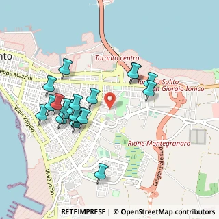 Mappa Via Gobetti, 74121 Taranto TA, Italia (1.003)