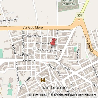 Mappa Via Martiri della Resistenza, 23, 74027 Carosino, Taranto (Puglia)