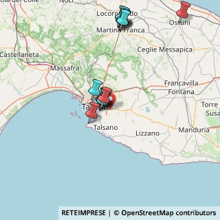 Mappa Via per San Giorgio Centro Commerciale Auchan, 74121 Taranto TA, Italia (16.67857)