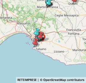 Mappa Via Per San Giorgio Jonico Km 10 Centro commerciale Auchan a, 74100 Taranto TA, Italia (16.67857)