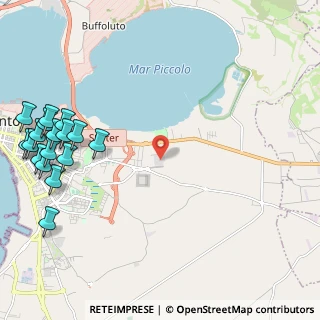Mappa Via per San Giorgio Centro Commerciale Auchan, 74121 Taranto TA, Italia (3.36294)