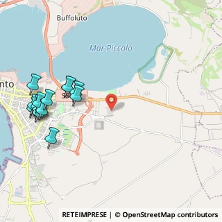 Mappa Via per San Giorgio Centro Commerciale Auchan, 74121 Taranto TA, Italia (2.816)