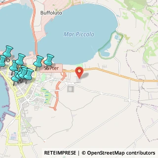 Mappa Via per San Giorgio Centro Commerciale Auchan, 74121 Taranto TA, Italia (3.53091)