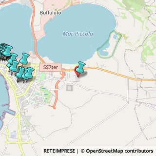 Mappa Via per San Giorgio Centro Commerciale Auchan, 74121 Taranto TA, Italia (3.9605)