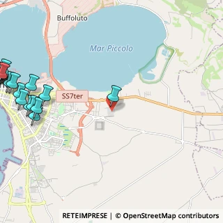 Mappa Via Per San Giorgio Jonico Km 10 Centro commerciale Auchan a, 74121 Taranto TA, Italia (3.88941)