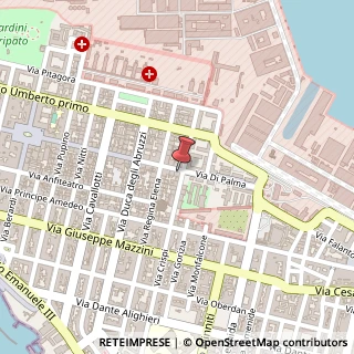Mappa Via Federico di Palma, 154, 74123 Taranto, Taranto (Puglia)