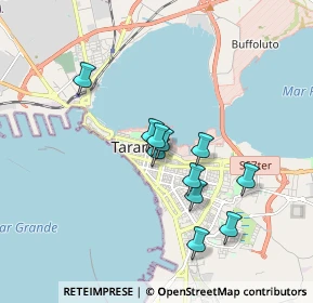 Mappa Via Federico di Palma, 74121 Taranto TA, Italia (1.55364)