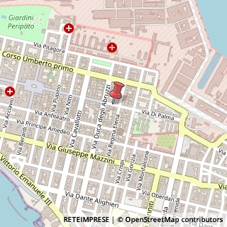 Mappa Via Federico di Palma, 116, 74123 Taranto TA, Italia, 74100 Taranto, Taranto (Puglia)