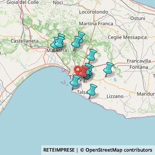 Mappa La Rotonda del Lungomare, 74123 Taranto TA, Italia (10.05077)
