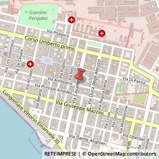 Mappa Via Felice Cavallotti, 61, 74123 Taranto, Taranto (Puglia)