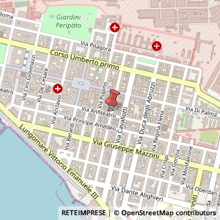 Mappa Via Cataldo Nitti, 46, 74100 Taranto, Taranto (Puglia)
