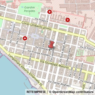 Mappa Via Anfiteatro, 180, 74123 Taranto, Taranto (Puglia)