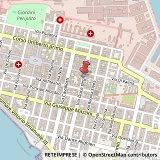 Mappa Via Duca Degli Abruzzi, 28, 74123 Taranto, Taranto (Puglia)