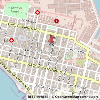 Mappa Via Federico di Palma, 94b, 74100 Taranto, Taranto (Puglia)