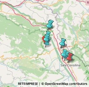 Mappa Via Ciliberti, 84037 Sant'Arsenio SA, Italia (6.20636)